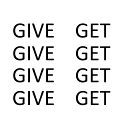 Dingbats GIVE GET GIVE GET